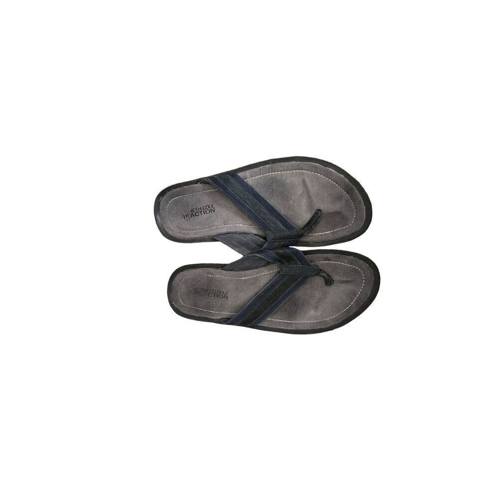 Kenneth Cole Men’s Black Flip Flops size 10